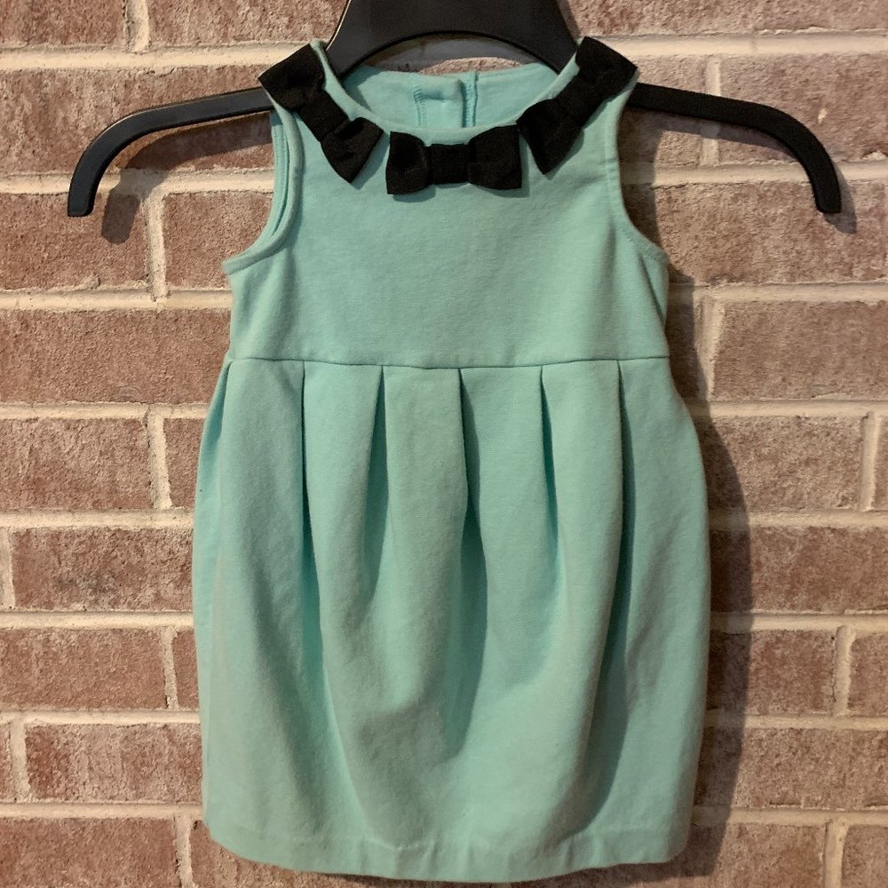 Janie and Jack High Tea Holiday shift dress 12-18m